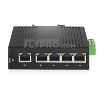 5x 10/100Base-T RJ45 Industrial Switch