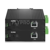 Bild von 1x 10/100Base-T RJ45 vers 1x 100Base-X SFP Rainure SC Unmanaged Gigabit Ethernet Media Converter, Simplex, 1310nm/1550nm, 20km, Industrial