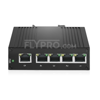 5x 10/100/1000Base-T RJ45 Industrial Switch