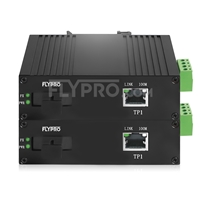 Mini 1x 10/100/1000Base-T RJ45 vers 1x 1000Base-X SFP Rainure SC Unmanaged Gigabit Ethernet Media Converter, Simplex, 1310nm/1550nm,20km, Industrial