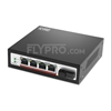 Bild von 4x 10/100Base-T RJ45 ~ 1x 100Base-X SFP Rainure SC Unmanaged PoE Switch,Single Fiber, 1310nm/1550nm 20km