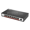 Bild von 8x 10/100Base-T RJ45 ~ 1x 100Base-X SFP Unmanaged PoE Switch