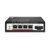 Image de 4x 10/100/1000Base-T RJ45 ~ 1x 1000Base-X SFP Rainure SC Unmanaged PoE Switch,Single Fiber,1310nm/1550nm 20km