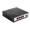 Image de 4x 10/100/1000Base-T RJ45 ~ 1x 1000Base-X SFP Unmanaged PoE Switch