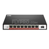 8x 10/100/1000Base-T RJ45 ~ 1x 1000Base-X SFP Unmanaged PoE Switch