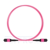 Bild von MPO Breakoutkabel, 5m (16ft) Senko MPO Female auf 4 LC UPC Duplex 8 Fasern, Polarität B, LSZH, OS2 9/125 Singlemode, Elite, Gelb