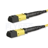 Bild von 3m (10ft) MTP-MTP Truckkabel Jumper Female 12 Fasern, Polarität B Plenum (OFNP) OS2 9/125 Singlemode, Elite, Gelb