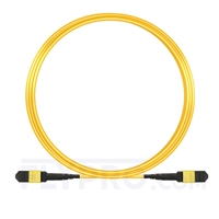 10m MTP Femelle 12 Fibres OS2 9/125 Câble Trunk Monomode, Type B, Élite, Plénum (OFNP), Jaune