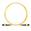 Picture of 1m (3ft) MTP Trunk Cable Female 24 Fibers Type A (TIA-568) Plenum (LSZH) OS2 9/125 Single Mode Elite, CPAK-10x10G-LR, Yellow