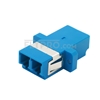 Image de Adaptateur à Fibre Optique/Manchon d'Accouplement Plastique LC/UPC vers LC/UPC, Type SC Monomode Duplex avec Bride