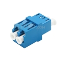 Bild von LC/UPC auf LC/UPC Duplex Singlemode LWL-Adapter/Führungshülse ohne Flansch