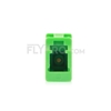 Picture of LC/APC to LC/APC Simplex Single Mode Plastic Fiber Optic Adapter/Mating Sleeve without Flange