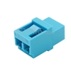 Picture of LC/UPC to LC/UPC Duplex OM3/OM4 Multimode Fiber Optic Adapter/Mating Sleeve without Flange