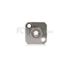 Picture of FC/APC to FC/APC Simplex Single Mode Square Solid Type One Piece Metal Fiber Optic Adapter/Mating Sleeve with Flange