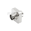 Bild von FC/UPC auf FC/UPC Simplex Singlemode/Multimode Square Solid Typ Ein Stück LWL-Adapter/Führungshülse aus Metall mit Flansch