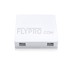 Picture of 2-Port Fiber Optic Wall Plate Outlet, Unloaded