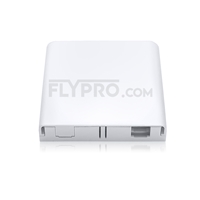 Bild von 2-Port Fiber Optic Wall Plate Outlet, Unloaded