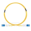 Picture of 2m (7ft) Grade B LC UPC to LC UPC Duplex Typical 0.12dB IL OS2 Single Mode LSZH 2.0mm BIF Fiber Optic Patch Cable