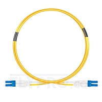 Image de 2m Jarretière Optique BIF LC UPC vers LC UPC Duplex OS2 Monomode LSZH 2,0mm Grade B, IL Typique de 0,12dB