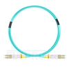 Picture of 3m (10ft) LC UPC to LC UPC Duplex 0.15dB IL OM4 Multimode LSZH 2.0mm BIF Fiber Optic Patch Cable