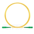 Image de 3M（10ft）1550nm SC APC Simplex Slow Axis Single Mode PVC-3.0mm (OFNR) 3.0mm Polarization Maintaining Fiber Optic Patch Cable