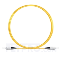 3M（10ft）1550nm FC UPC Simplex Slow Axis Single Mode PVC-3.0mm (OFNR) 3.0mm Polarization Maintaining Fiber Optic Patch Cable