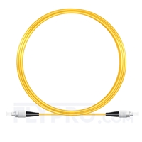 10M（33ft）1550nm FC UPC Simplex Slow Axis Single Mode PVC-3.0mm (OFNR) 3.0mm Polarization Maintaining Fiber Optic Patch Cable