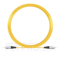 15M（49ft）1550nm FC UPC Simplex Slow Axis Single Mode PVC-3.0mm (OFNR) 3.0mm Polarization Maintaining Fiber Optic Patch Cable