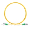 Bild von 2M（7ft）1310nm FC APC Simplex Slow Axis Single Mode PVC-3.0mm (OFNR) 3.0mm Polarization Maintaining Fiber Optic Patch Cable