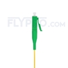 Image de 2m Pigtail à Fibre Optique LC APC Simplex OS2 Monomode PVC (OFNR) 0,9mm