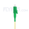 Image de 2m Pigtail à Fibre Optique LC APC Simplex OS2 Monomode PVC (OFNR) 0,9mm
