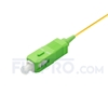 Image de 2m Pigtail à Fibre Optique SC APC Simplex OS2 Monomode PVC (OFNR) 0,9mm