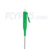 Picture of 1m (3ft) LC APC 12 Fibers OS2 Single Mode Unjacketed Color-Coded Fiber Optic Pigtail