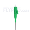Picture of 1m (3ft) LC APC 12 Fibers OS2 Single Mode Unjacketed Color-Coded Fiber Optic Pigtail
