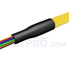 Bild von LWL-Pigtail SC, Bündel 12 Fasern SC APC, OS2 Singlemode - 0,9mm PVC (OFNR) 1,5m (5ft)