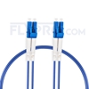 Picture of 3m (10ft) LC UPC to LC UPC Duplex OS2 Single Mode Armored PVC (OFNR) 3.0mm Fiber Optic Patch Cable