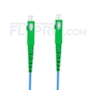 Bild von Gepanzertes LWL-Patchkabel, 3m (10ft) SC APC auf SC APC Simplex Stecker, Singlemode PVC (OFNR)