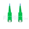 Bild von Gepanzertes LWL-Patchkabel, 3m (10ft) SC APC auf SC APC Simplex Stecker, Singlemode PVC (OFNR)