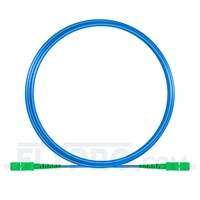 5m Câble Armé Acier SC APC vers SC APC Simplex OS2 Monomode PVC (OFNR) 3,0mm