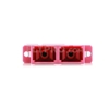 Picture of SC/UPC to SC/UPC 10G Duplex OM4 Multimode Plastic Fiber Optic Adapter/Mating Sleeve with Flange, Violet
