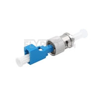 LC Female to ST Male Simplex Single Mode Fiber Optic Adapter/Mating Sleeve