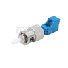 Bild von LC Buchse auf ST Stecker Simplex Singlemode LWL-Adapter/Führungshülse