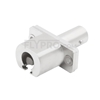 Bild von ST auf LC Hybrid Simplex LWL-Adapter aus Metall, Buchse auf Buchse