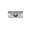 Bild von ST auf LC Hybrid Simplex LWL-Adapter aus Metall, Buchse auf Buchse
