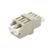 Image de Adaptateur à Fibre Optique/Manchon d'Accouplement LC/UPC vers LC/UPC Multimode OM1/OM2 Duplex avec Bride
