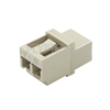 Image de Adaptateur à Fibre Optique/Manchon d'Accouplement LC/UPC vers LC/UPC Multimode OM1/OM2 Duplex avec Bride
