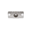 Picture of FC to LC Hybrid Simplex Metal Fiber Optic Adapter/Mating Sleeve, Female to Female