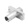 Bild von FC-ST Hybrid Simplex LWL-Adapter aus Metall, Buchse auf Buchse