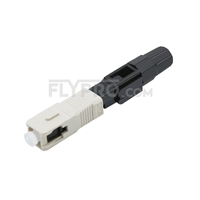 Maßgeschneiderter SC/UPC Typ A Multimode 0.9/2.0/3.0mm Vorpolierter Ferrule feldkonfektionierter Steckverbinder Schnellanschluss