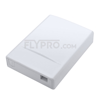 GPMB-D 2-Port Fiber Optic Wall Plate Outlet, Unloaded